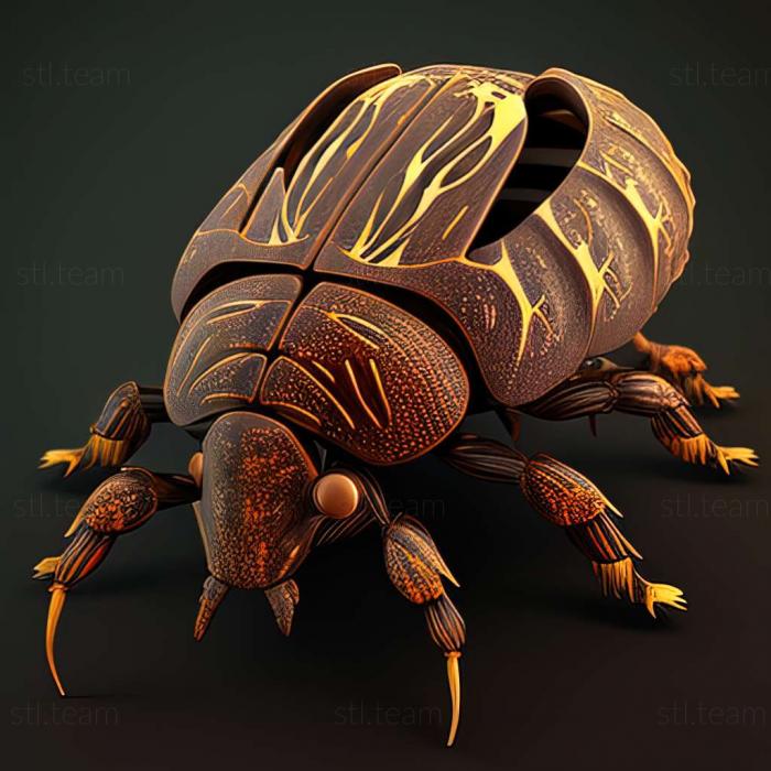 3D модель Poecilochroa loricata (STL)